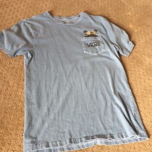 Blue vans t-shirt